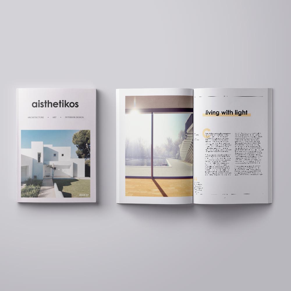 Aesthetikos magazine design