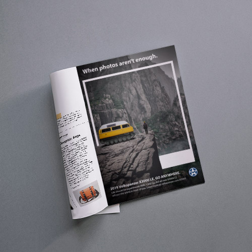 Volkspanzer magazine ad